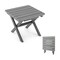 Outdoor Folding Side Table Foldable Weather-resistant Hdpe Adirondack Table
